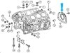 Simering tylny wału 3,0CRD Grand Cherokee 68006029aa 2006-